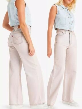 Levi's Ribcage Wide Leg Women's Jeans 28x32 NWT